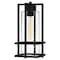 Quoizel Damien 1-Light Earth Black Outdoor Hanging Lantern DMN1907EK - alternate 5